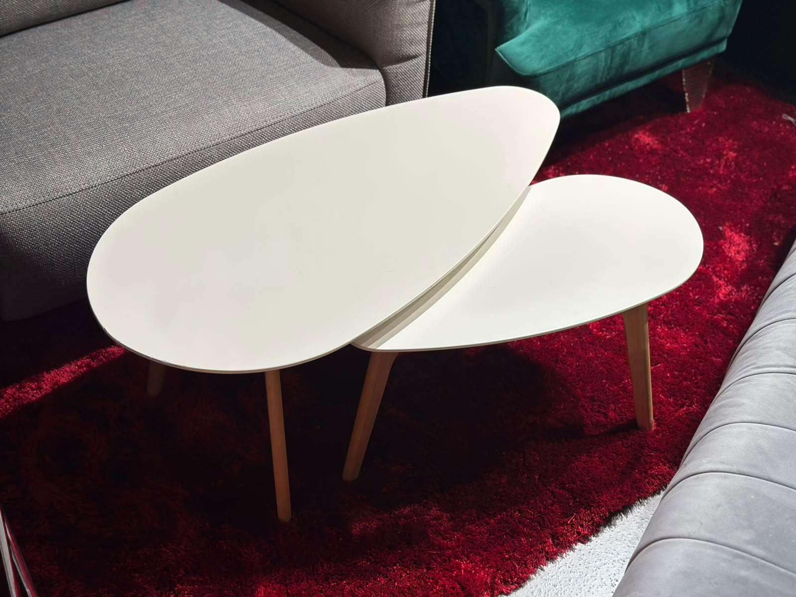 Table de salon gigognes style scandinave - Image 2