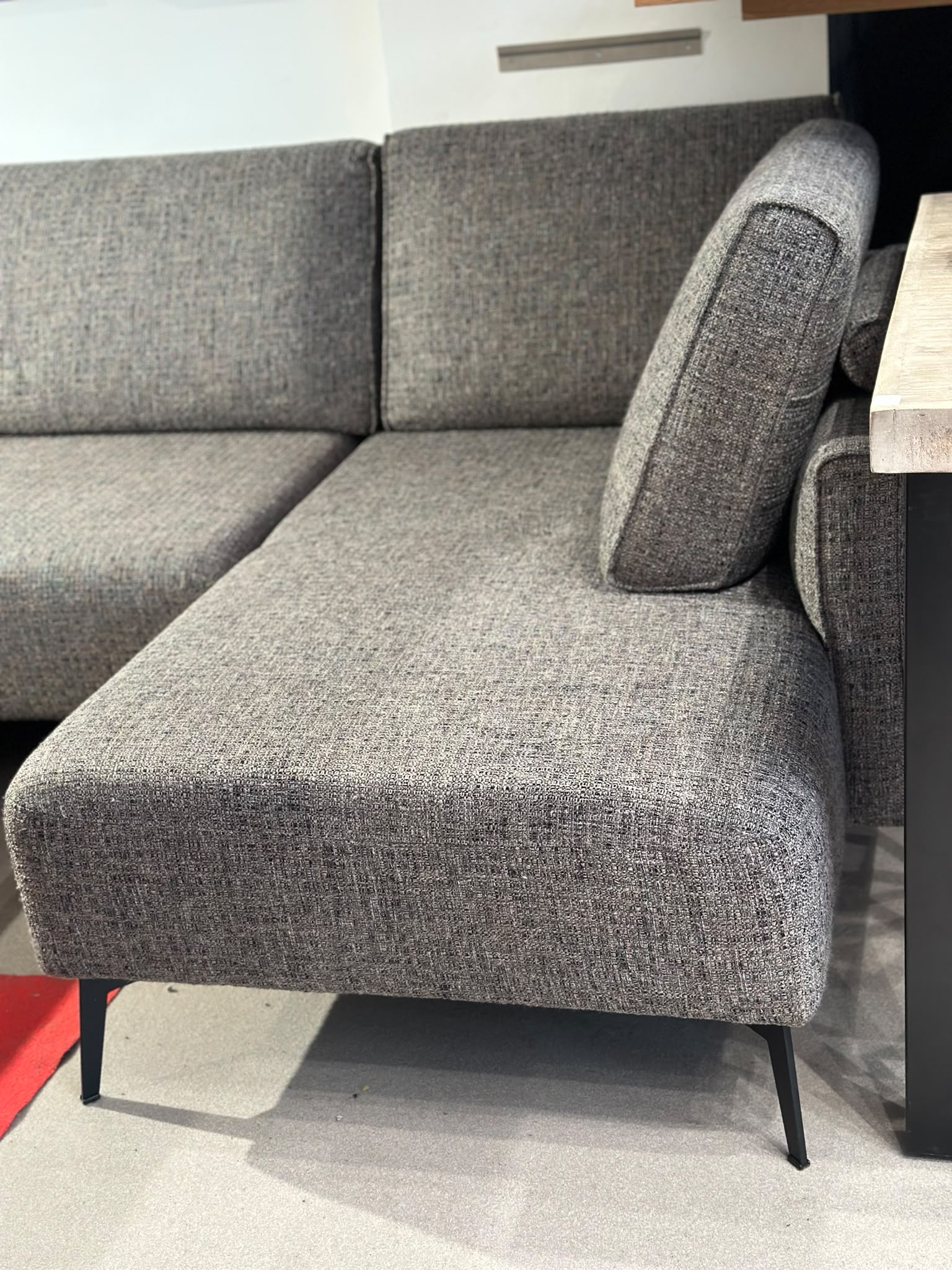 Canapé méridienne avec pouf - Moome Edge - Image 5