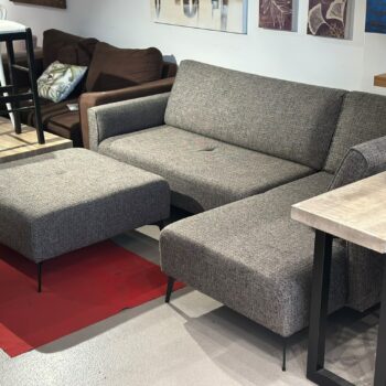 Canapé méridienne avec pouf - Moome Edge